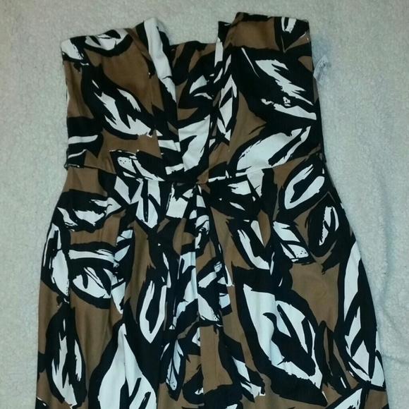 Strapless dress