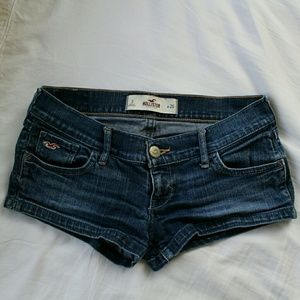 Hollister Dark Denim Shorts