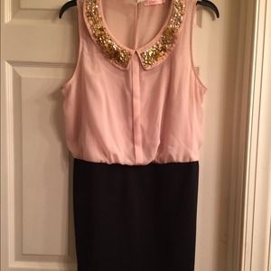 Cute and sexy dress with mini pencil skirt