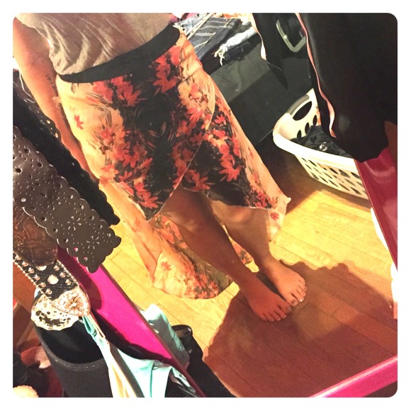High low skirt