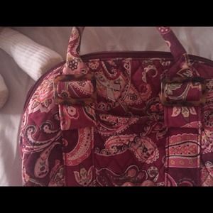 VERA BRADLEY Picidilli Plum small tote