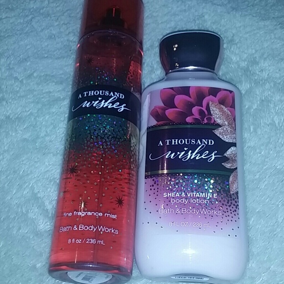 bath & body works Other - Full size 1000 wishes mist and lotion NEW