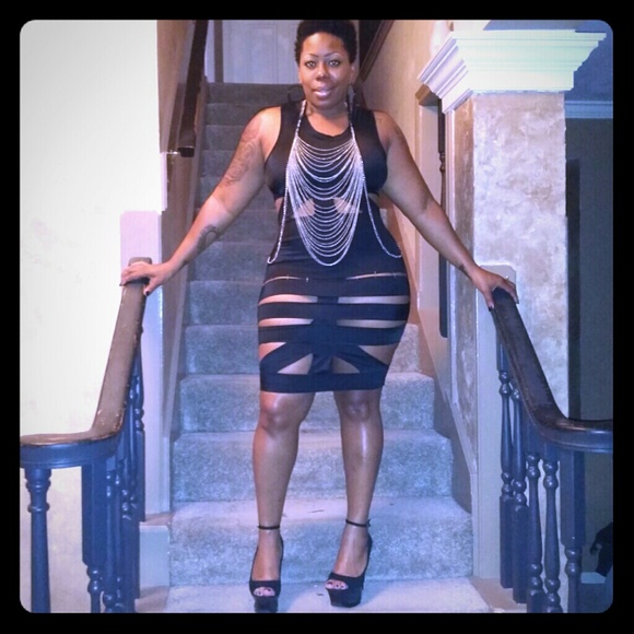 Little black dress with a POW!!!!