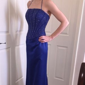La gala by Mon Cheri prom dress