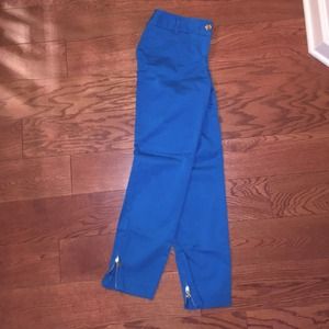 Turquoise Express Capri pants