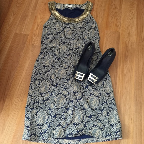 Loft fit and flare dress!