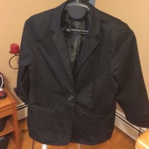 black blazer