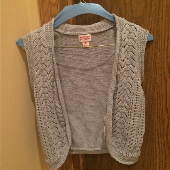 Grey vest