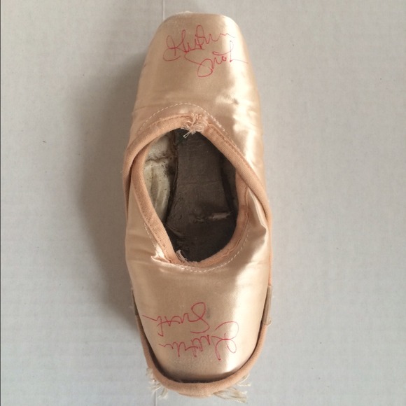 Nyc ballet Accessories - Nyc ballet signed ballet slippers Gretchen Smith