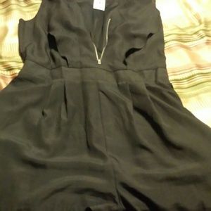 Black sexy romper