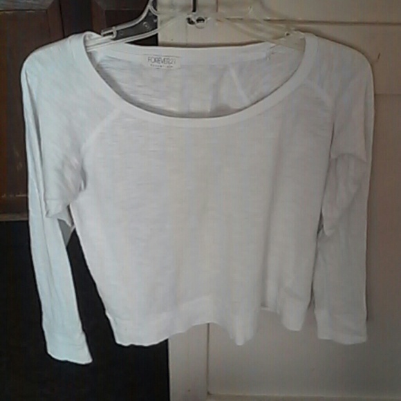 Long sleeve white