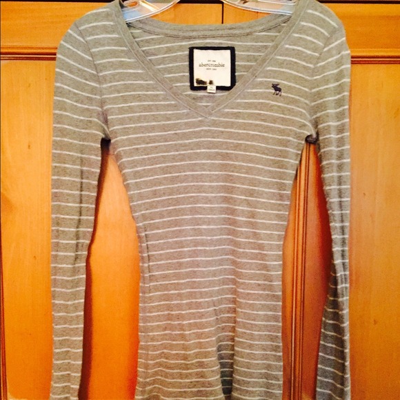 Abercrombie Striped long sleeve size: kids xl