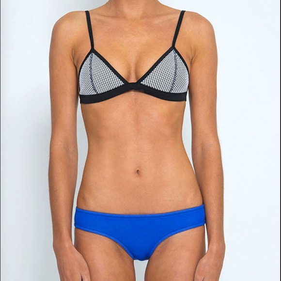 triangl swimwear Other - Blue neoprene bathing suit bottoms