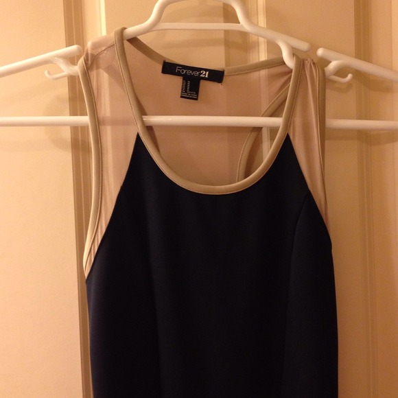 Forever21 Black and Tan dress - Picture 2 of 3