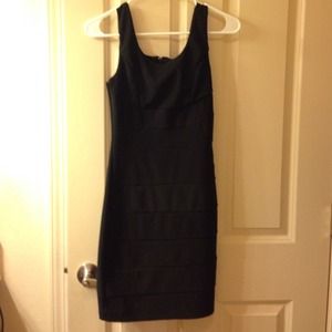 Black cocktail dress