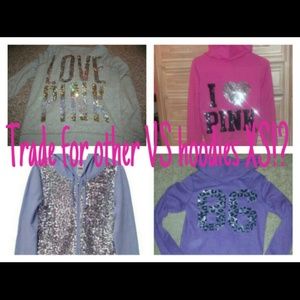 Looking to trade for other VS bling hoodies/crews!