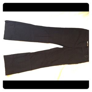 Black pants boot cut sz 1