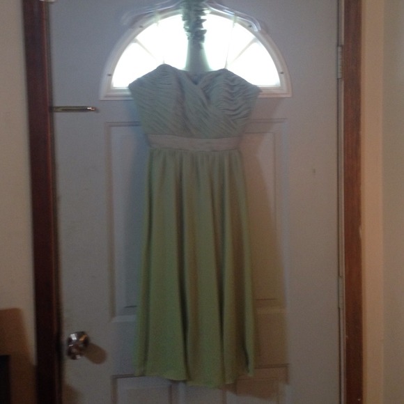 Green dress, size 12