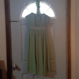 Green dress, size 12