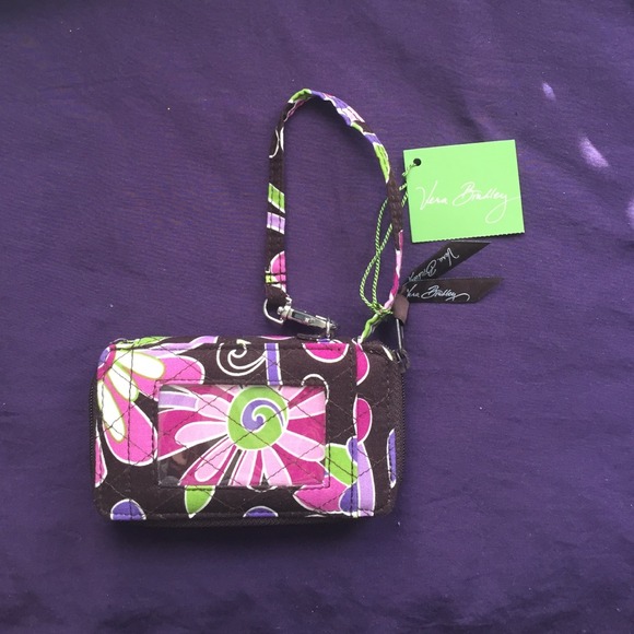 Beautiful Vera Bradley wristlet (never used!) - Picture 1 of 3