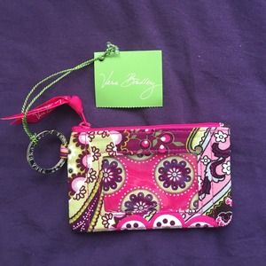 Adorable Vera Bradley coin purse (never used!)