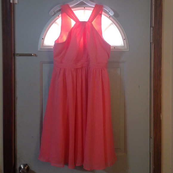 David's Bridal Dresses & Skirts - Coral dress, size 16