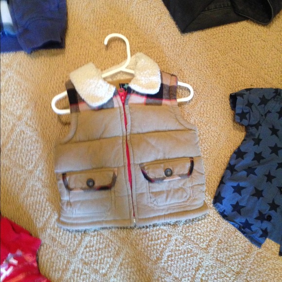 12-18month old navy vest