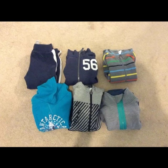5hoodies with one pant