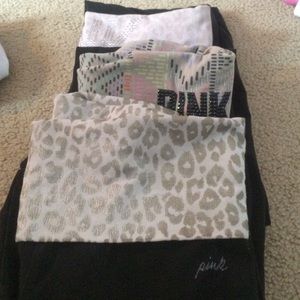Pink yoga pants, $25 each pair obo, all 3 for 65