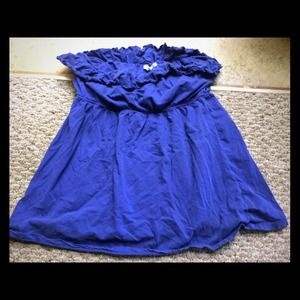 Areopostal strapless top