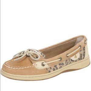 Sequins linen leopard by Sperry
