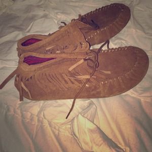 Super cute ankle hight moccasins