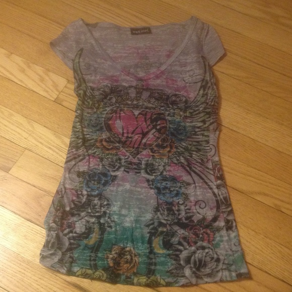 wet seal tee shirt - Picture 1 of 2