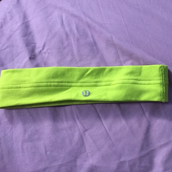 Lulu lemon lime green headband!!! 🎉💥