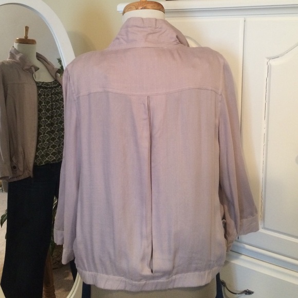 Grey unlined jacket - Picture 2 of 2