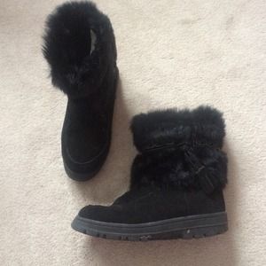 Minnetonka fur lined snow boots
