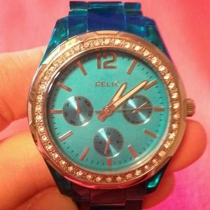 Relic watch - blue