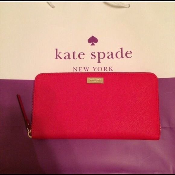kate spade Clutches & Wallets - NWR KATE SPADE NEWBURY LANE NADA PINK WALLET💕