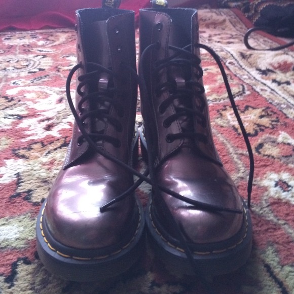 Pewter Pascal Doc martens