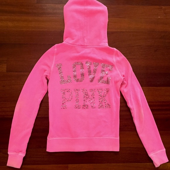 PINK Victoria's Secret Sweaters - Vs pink sequin hoodie