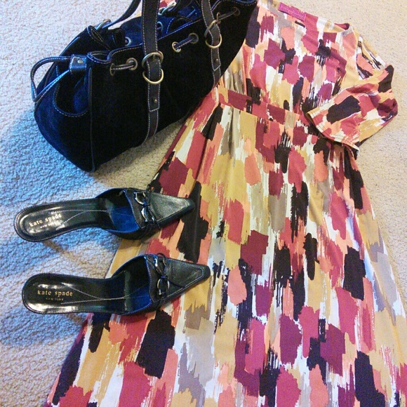 kate spade Shoes - 🤑🤑💋💋Kate Spade Chocolate Leather Kitty Heels