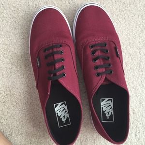 Maroon Vans