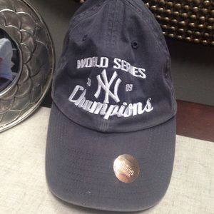 Distressed Yankee cap