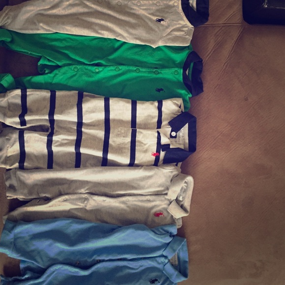 Authentic polo onesies for infant boy!