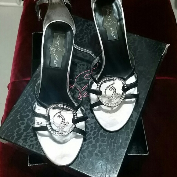 Shoes are a bit worn down,