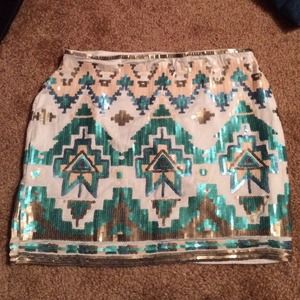 Aztec skirt