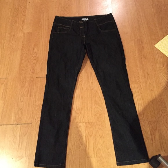 Asos curve high waist skinny jeans