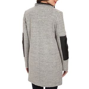 Vince Camuto Jackets & Coats - VINCE CAMUTO Leather Detail Coat Vince Camuto Jackets & Coats - VINCE CAMUTO Leather Detail Coat