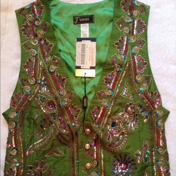 Authentic Versace vest   New. Never worn