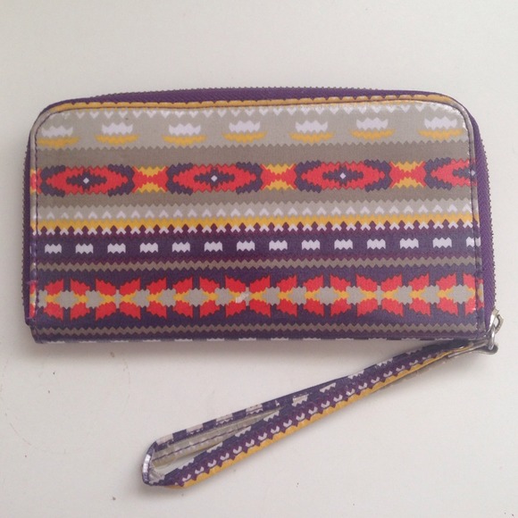 Tribal Print Wallet